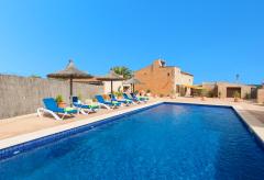 Mallorca Urlaub nahe dem Es Trenc Strand - Finca mit Pool (Nr. 0666)